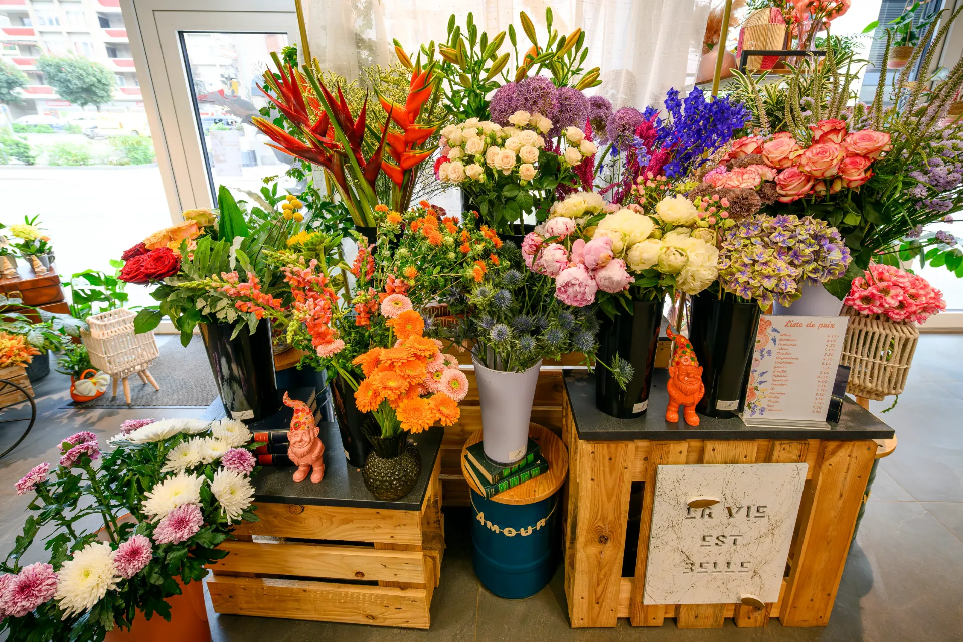 Bouquet de saison (Coloré, Mignon)