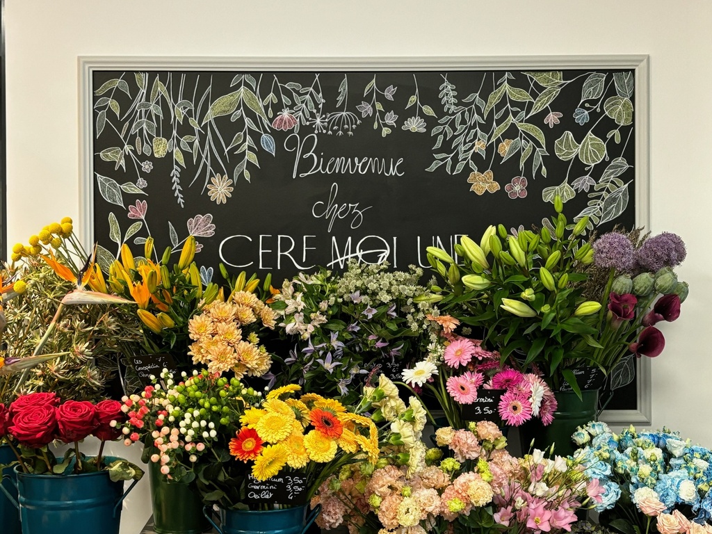 Bouquet de saison (Coloré, Mignon)