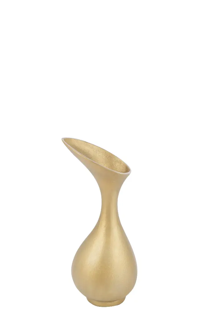 Vase aluminium or