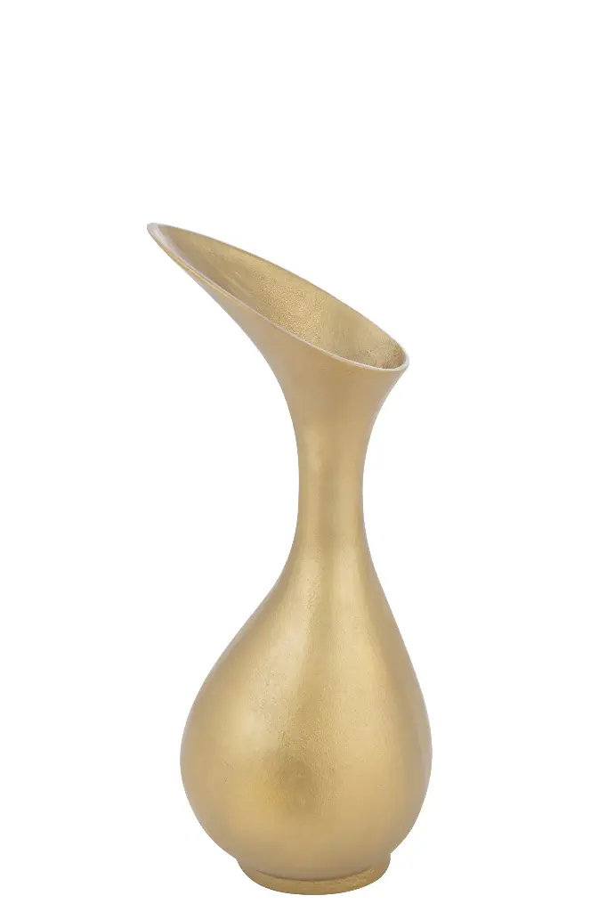 Vase aluminium or (Moyen)