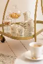 Set de 4 tasses et sous-tasses
