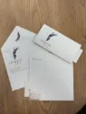 Carte message élégante