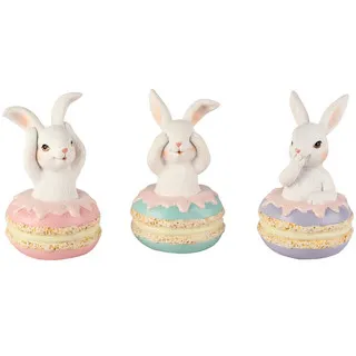 Les Lapins Cachés dans leurs Macarons