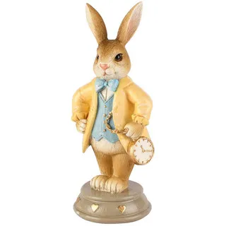 Le Lapin Élégant à l’Horloge Dorée