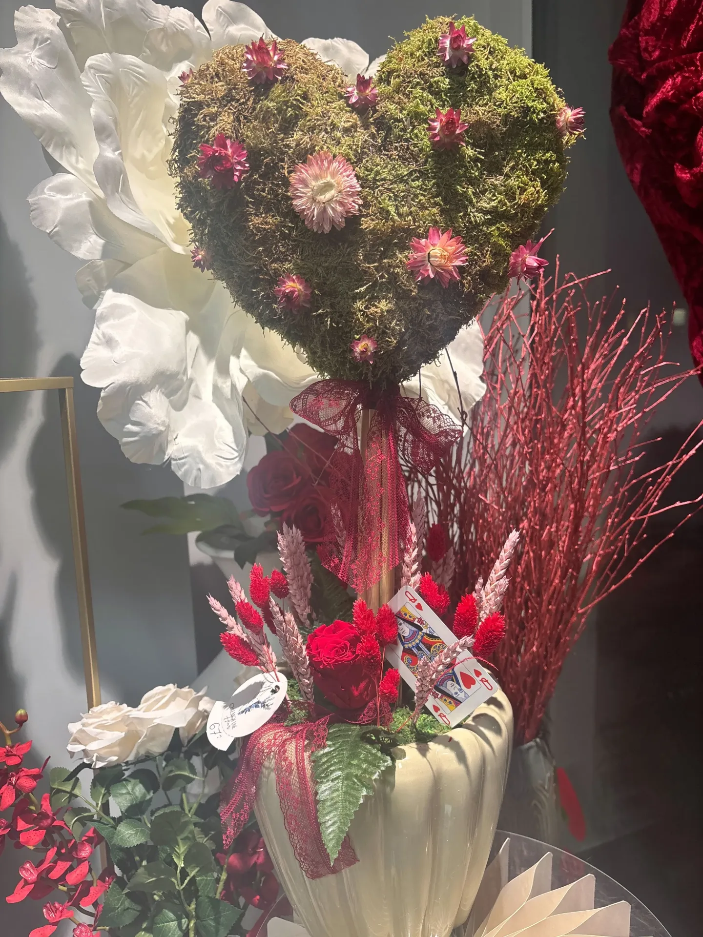 Le Cœur Fleuri Éternel Grand